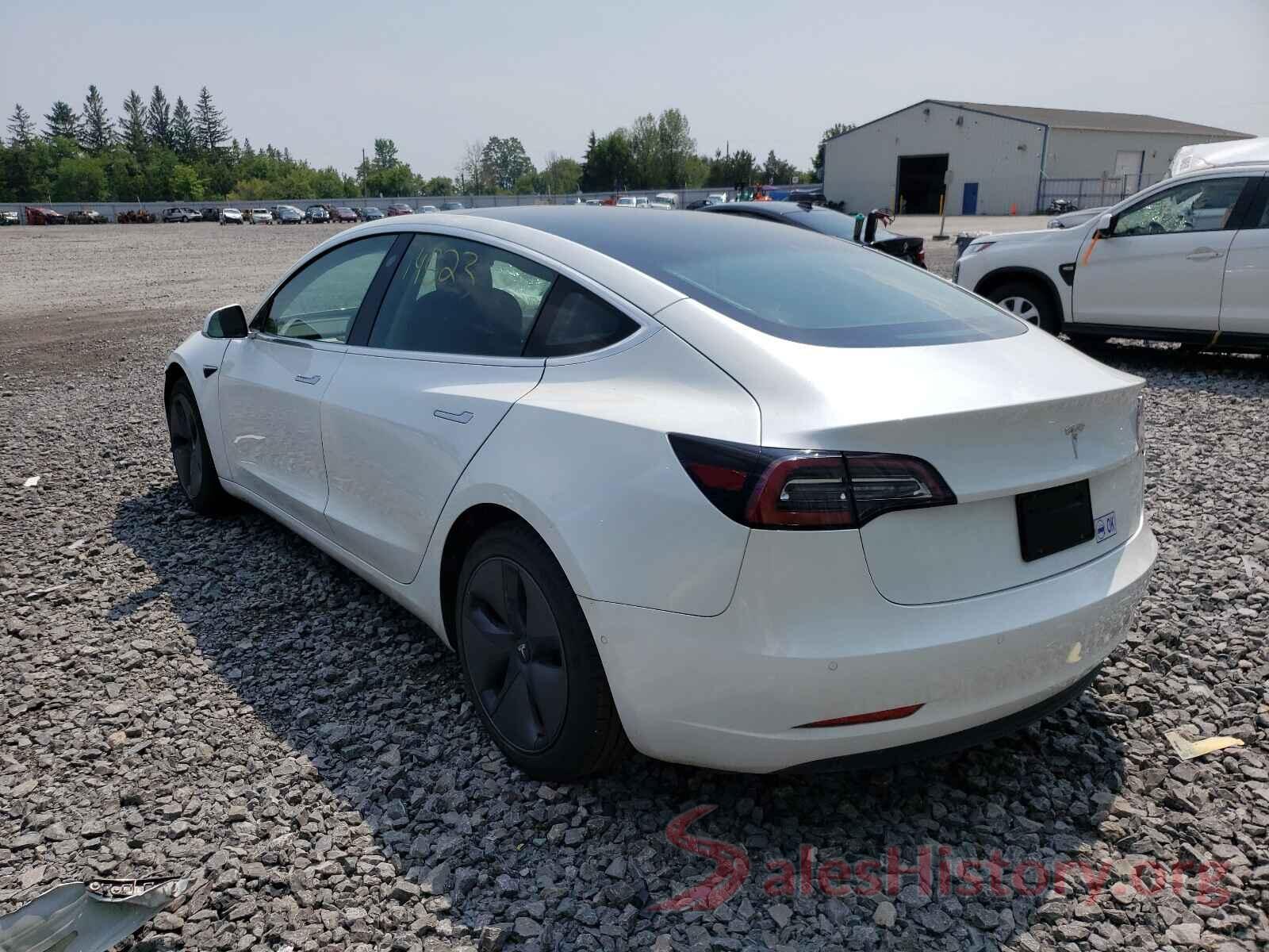 5YJ3E1EA7LF738843 2020 TESLA MODEL 3