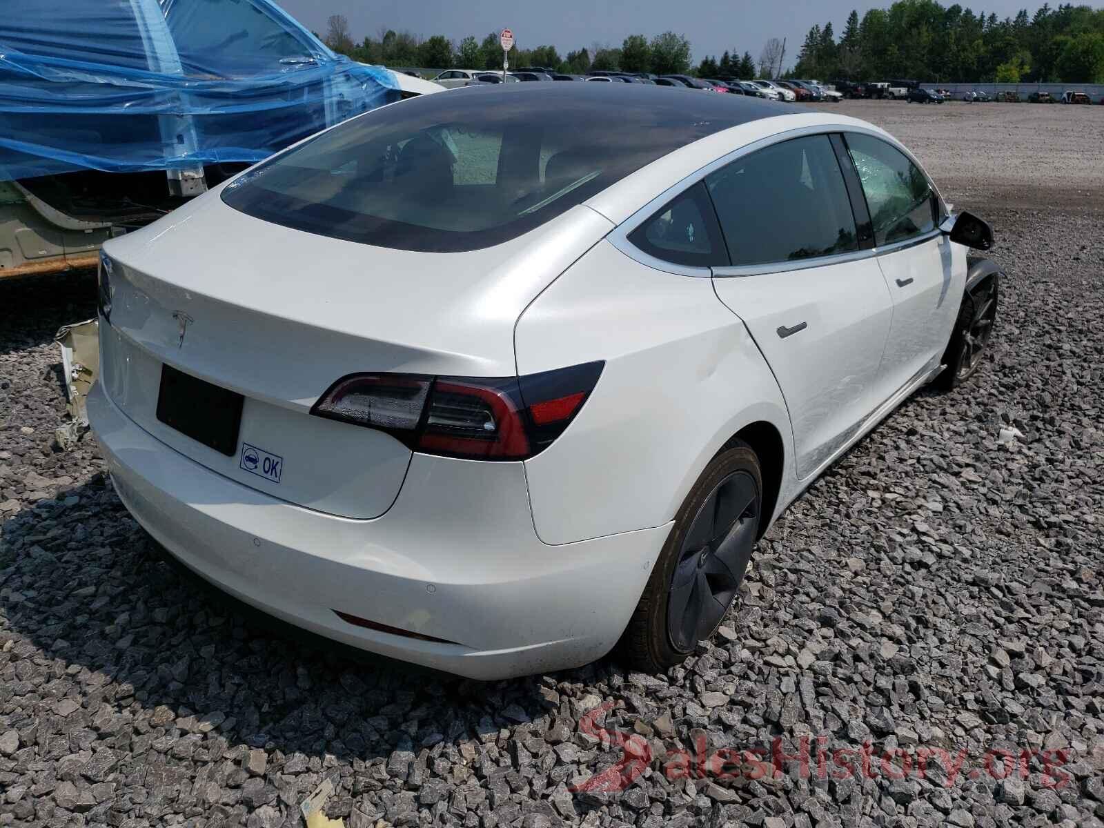 5YJ3E1EA7LF738843 2020 TESLA MODEL 3