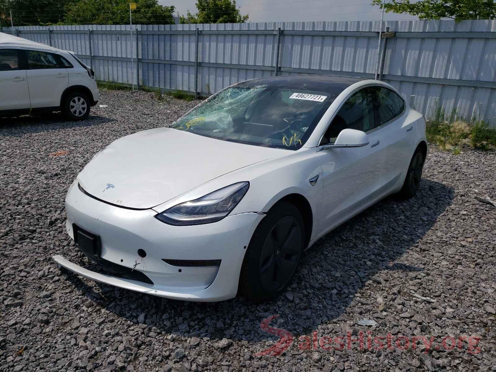 5YJ3E1EA7LF738843 2020 TESLA MODEL 3