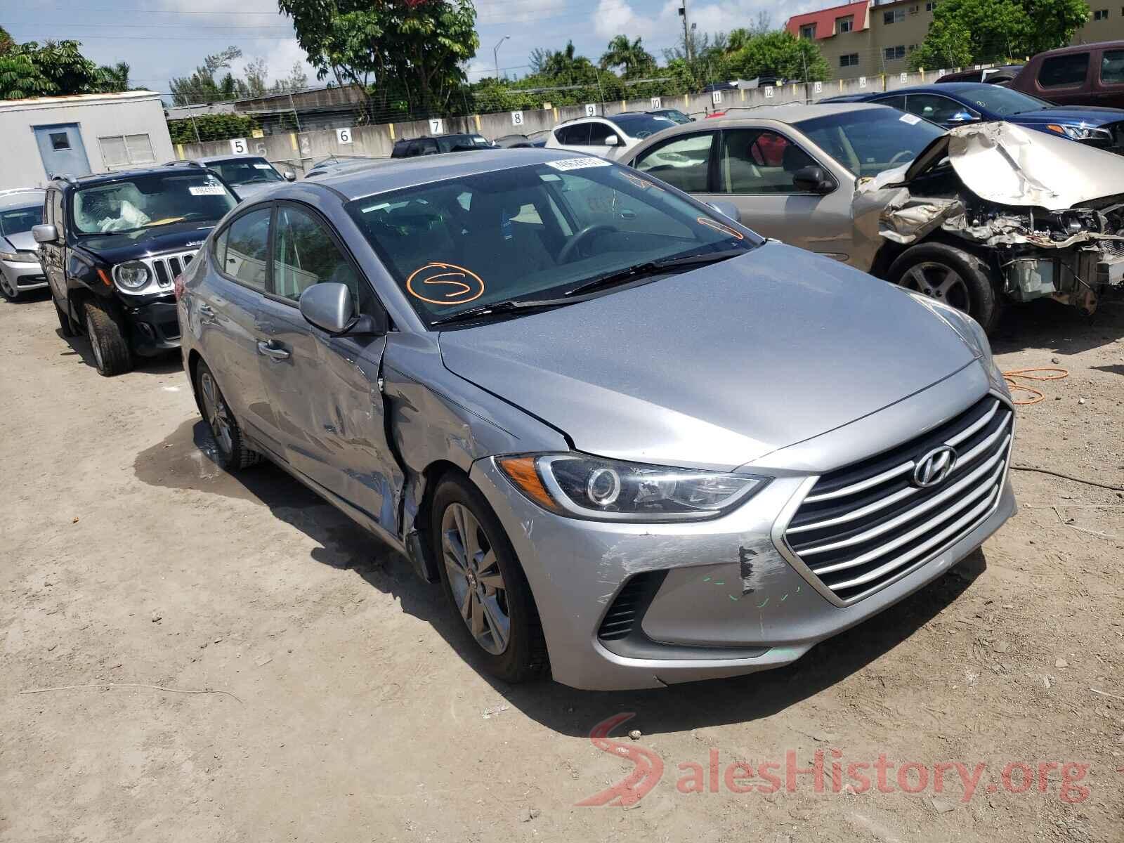 5NPD84LF0HH087303 2017 HYUNDAI ELANTRA