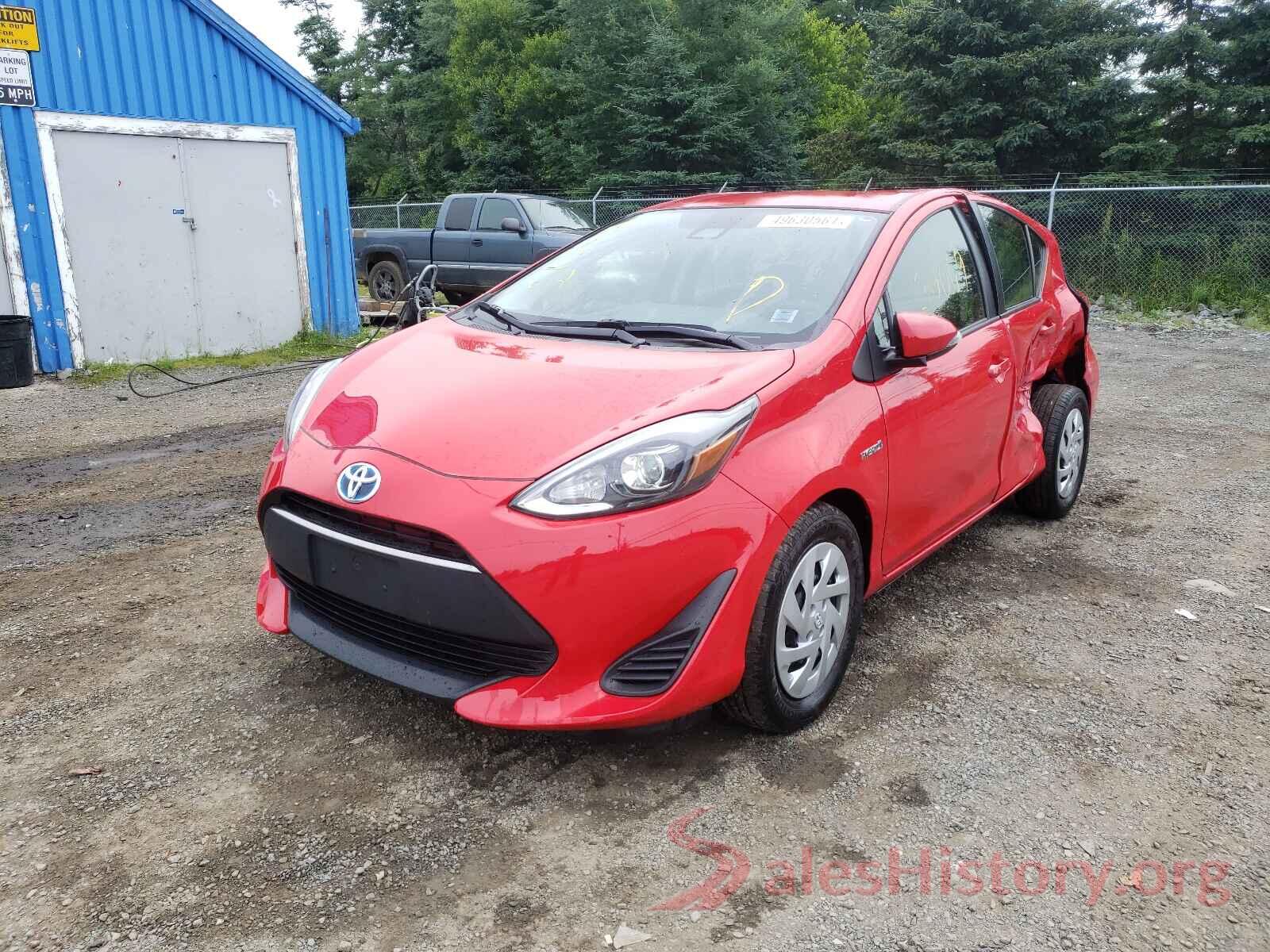 JTDKDTB34K1626654 2019 TOYOTA PRIUS