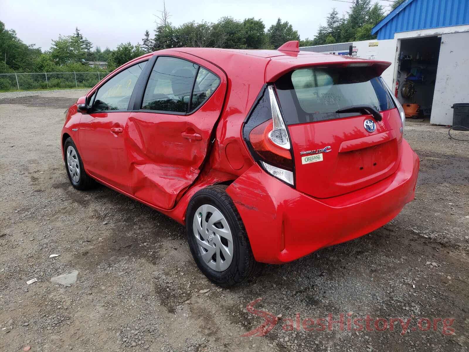 JTDKDTB34K1626654 2019 TOYOTA PRIUS