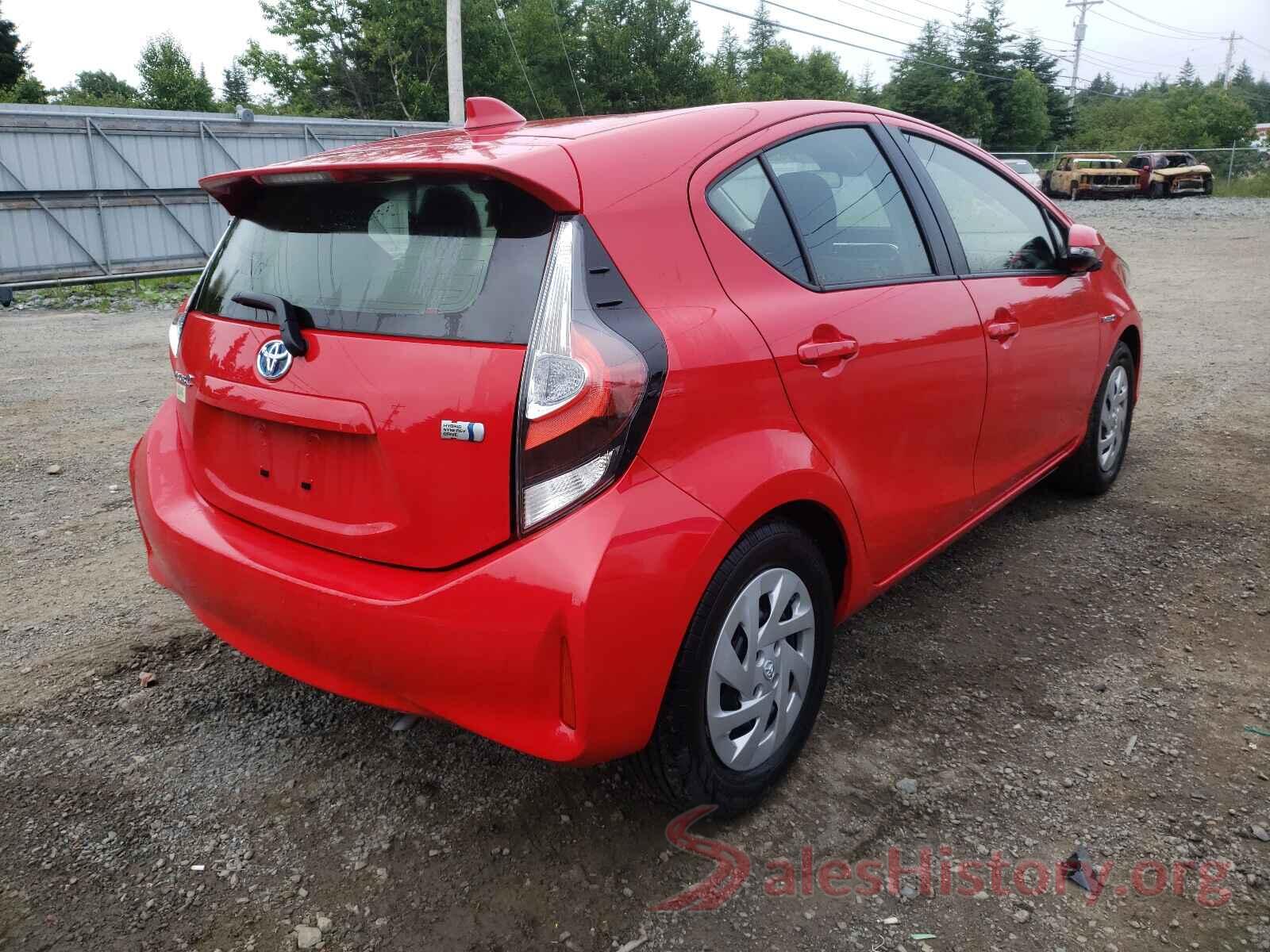 JTDKDTB34K1626654 2019 TOYOTA PRIUS