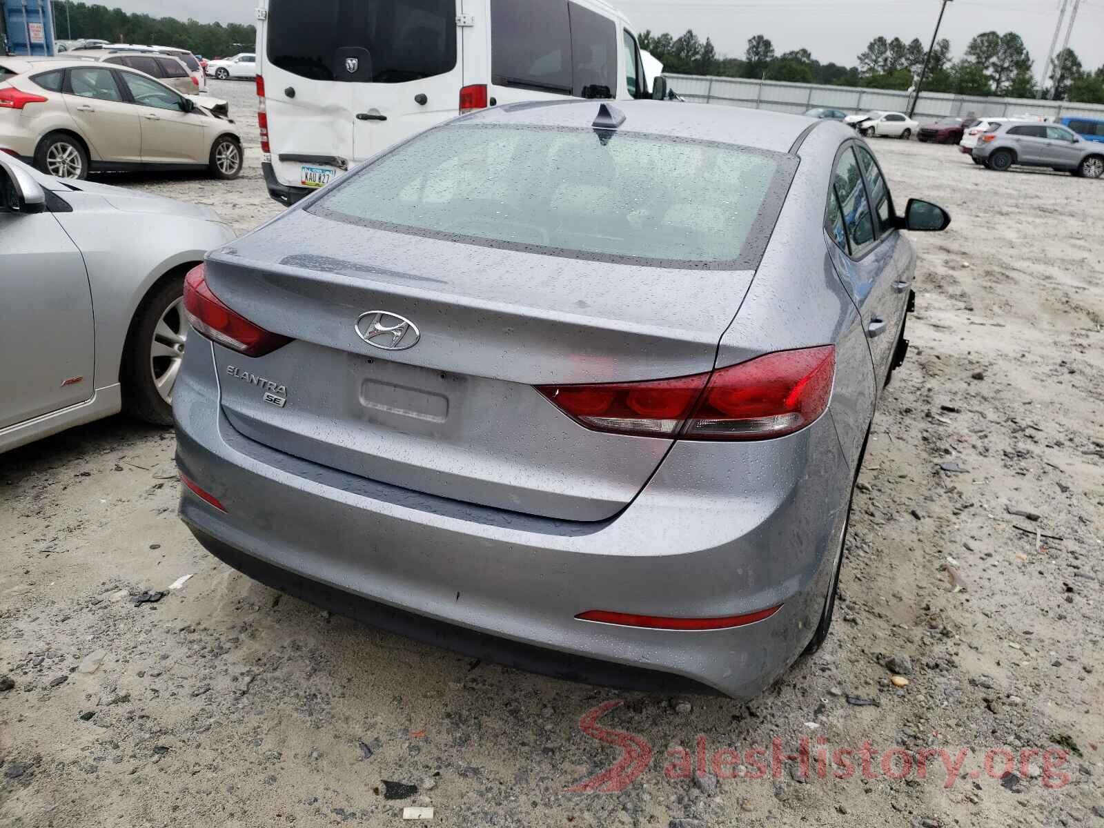 5NPD74LF4HH163091 2017 HYUNDAI ELANTRA