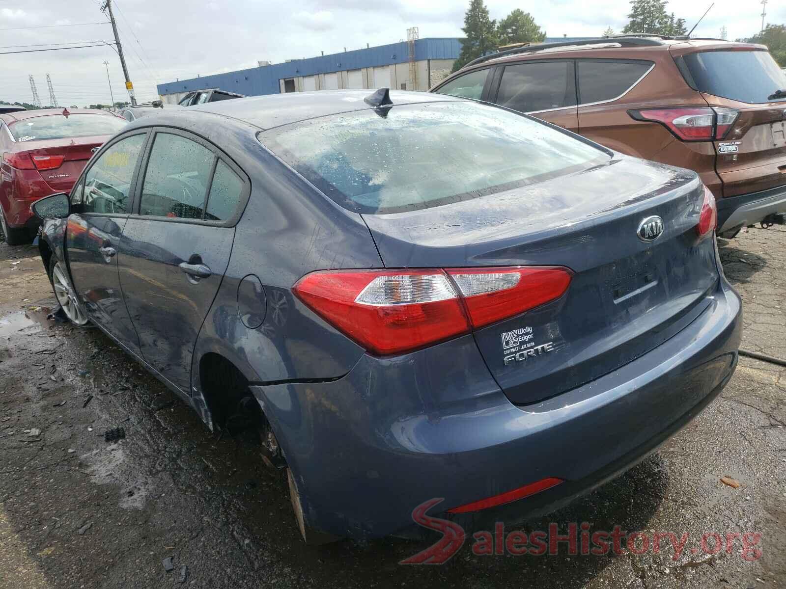 KNAFX4A6XG5488867 2016 KIA FORTE