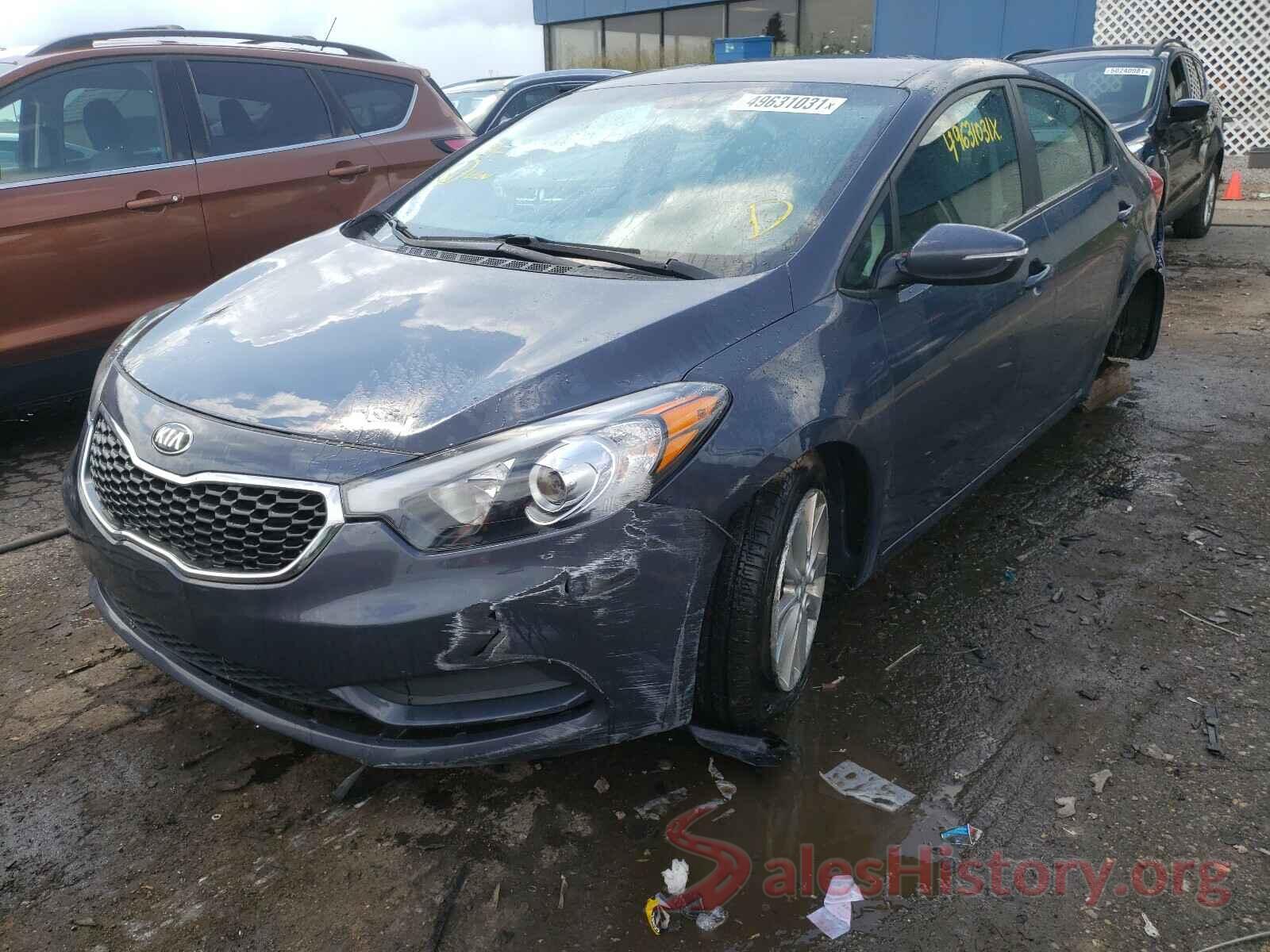 KNAFX4A6XG5488867 2016 KIA FORTE