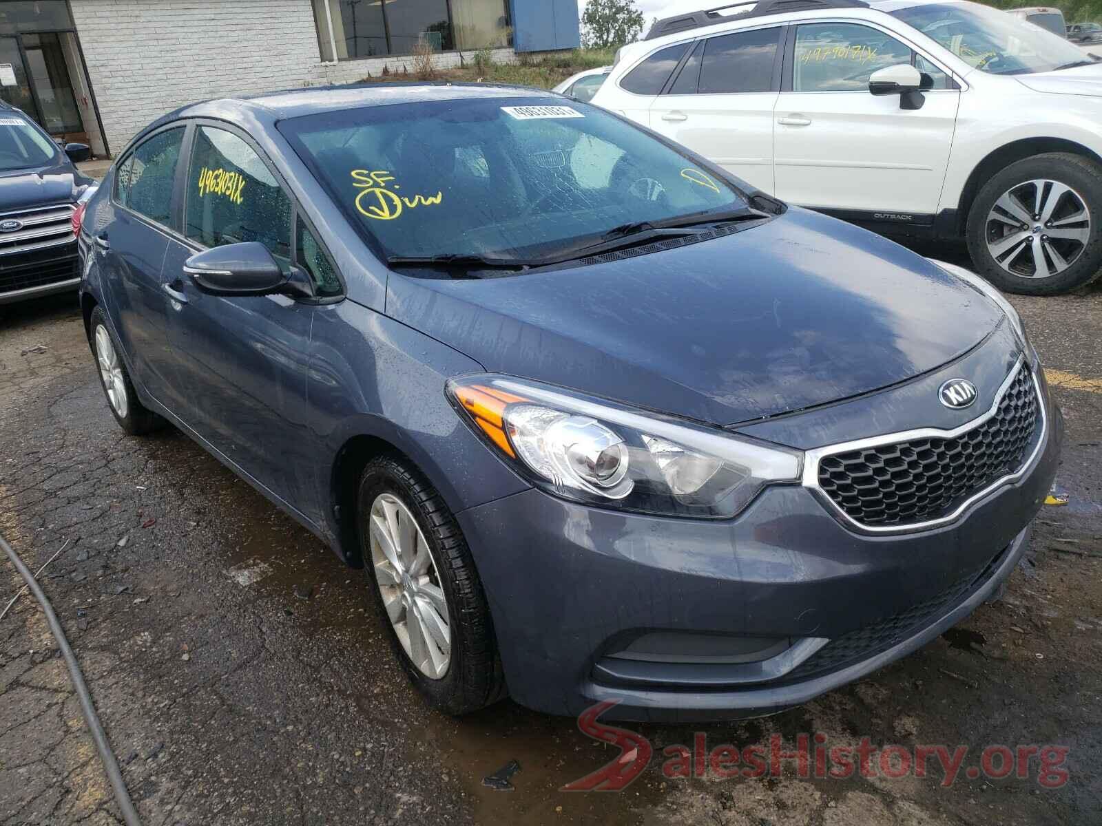 KNAFX4A6XG5488867 2016 KIA FORTE