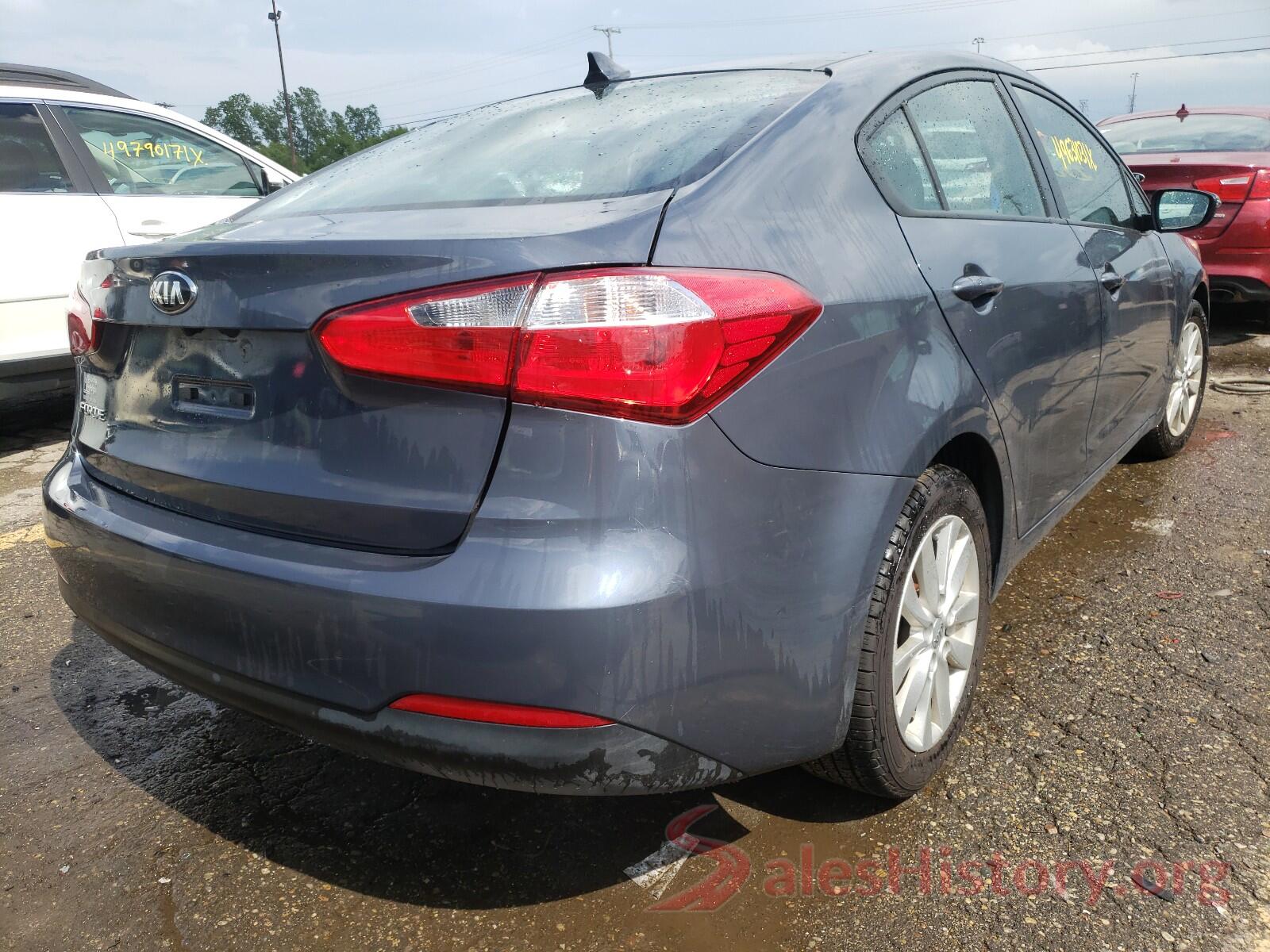 KNAFX4A6XG5488867 2016 KIA FORTE