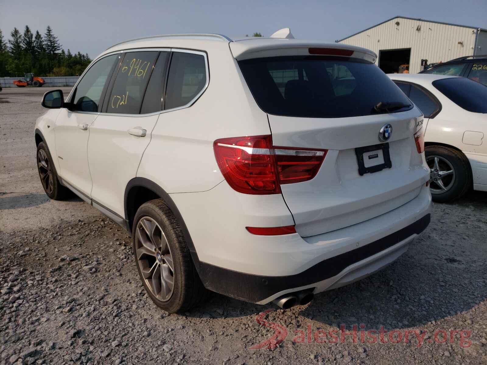 5UXWX9C52G0D70198 2016 BMW X3