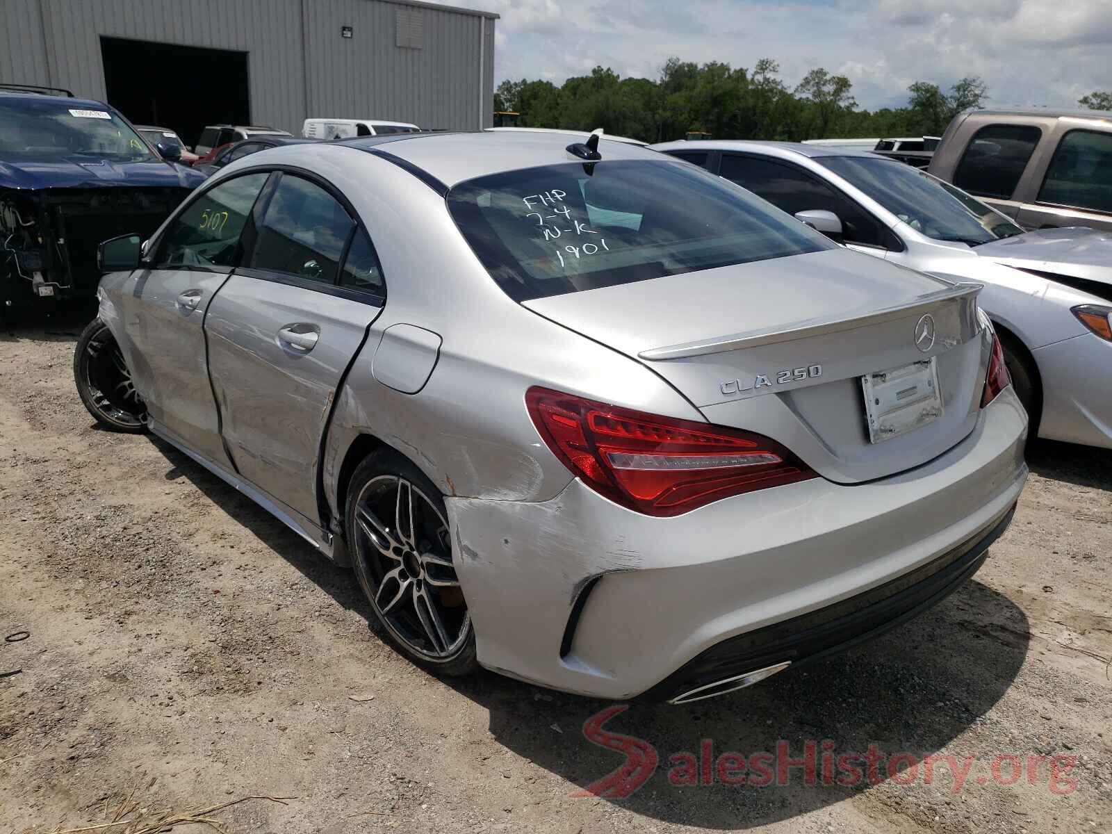 WDDSJ4EBXJN611901 2018 MERCEDES-BENZ CLA-CLASS