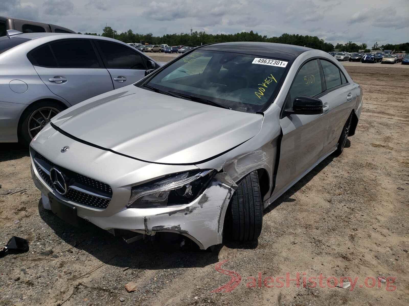 WDDSJ4EBXJN611901 2018 MERCEDES-BENZ CLA-CLASS