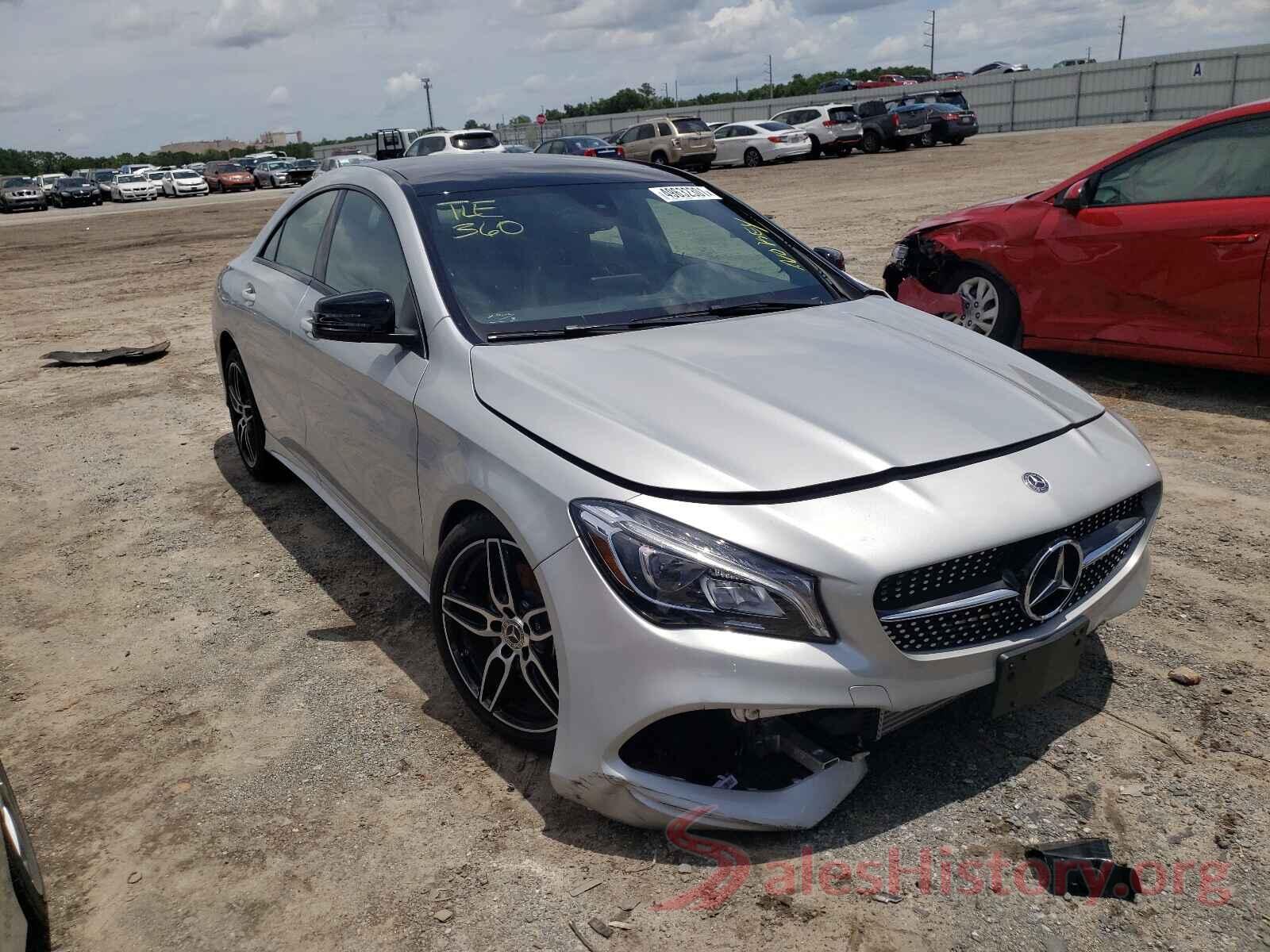 WDDSJ4EBXJN611901 2018 MERCEDES-BENZ CLA-CLASS