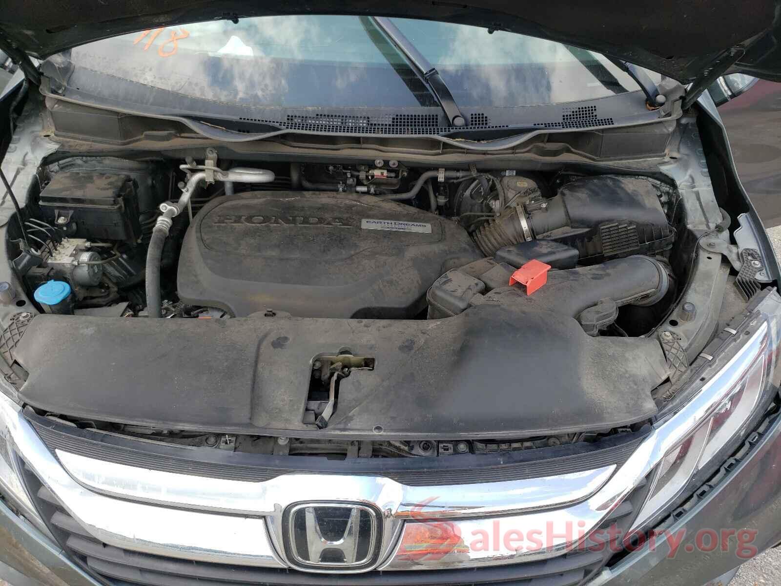 5FNRL6H79JB040244 2018 HONDA ODYSSEY