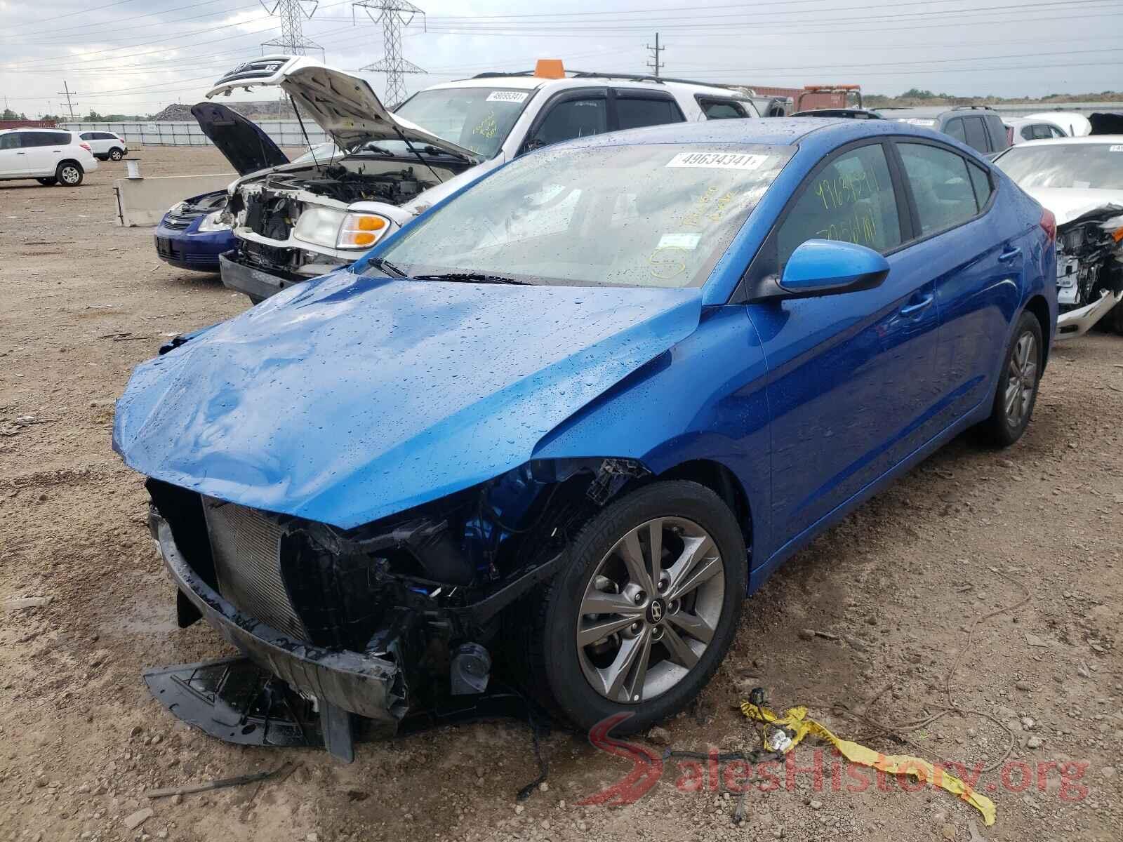 5NPD84LF8JH292180 2018 HYUNDAI ELANTRA