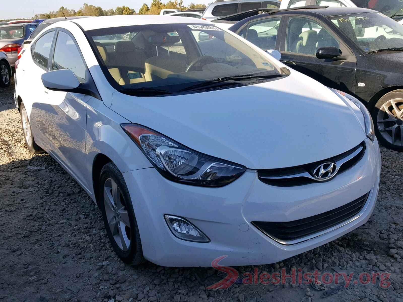 KMHDH4AE4CU242827 2012 HYUNDAI ELANTRA