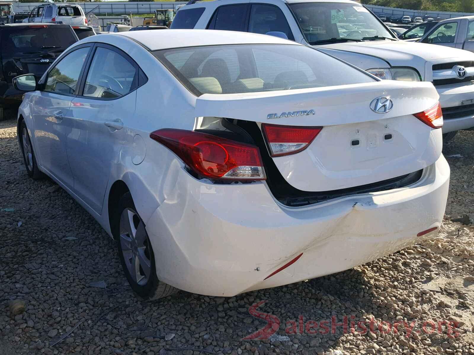 KMHDH4AE4CU242827 2012 HYUNDAI ELANTRA