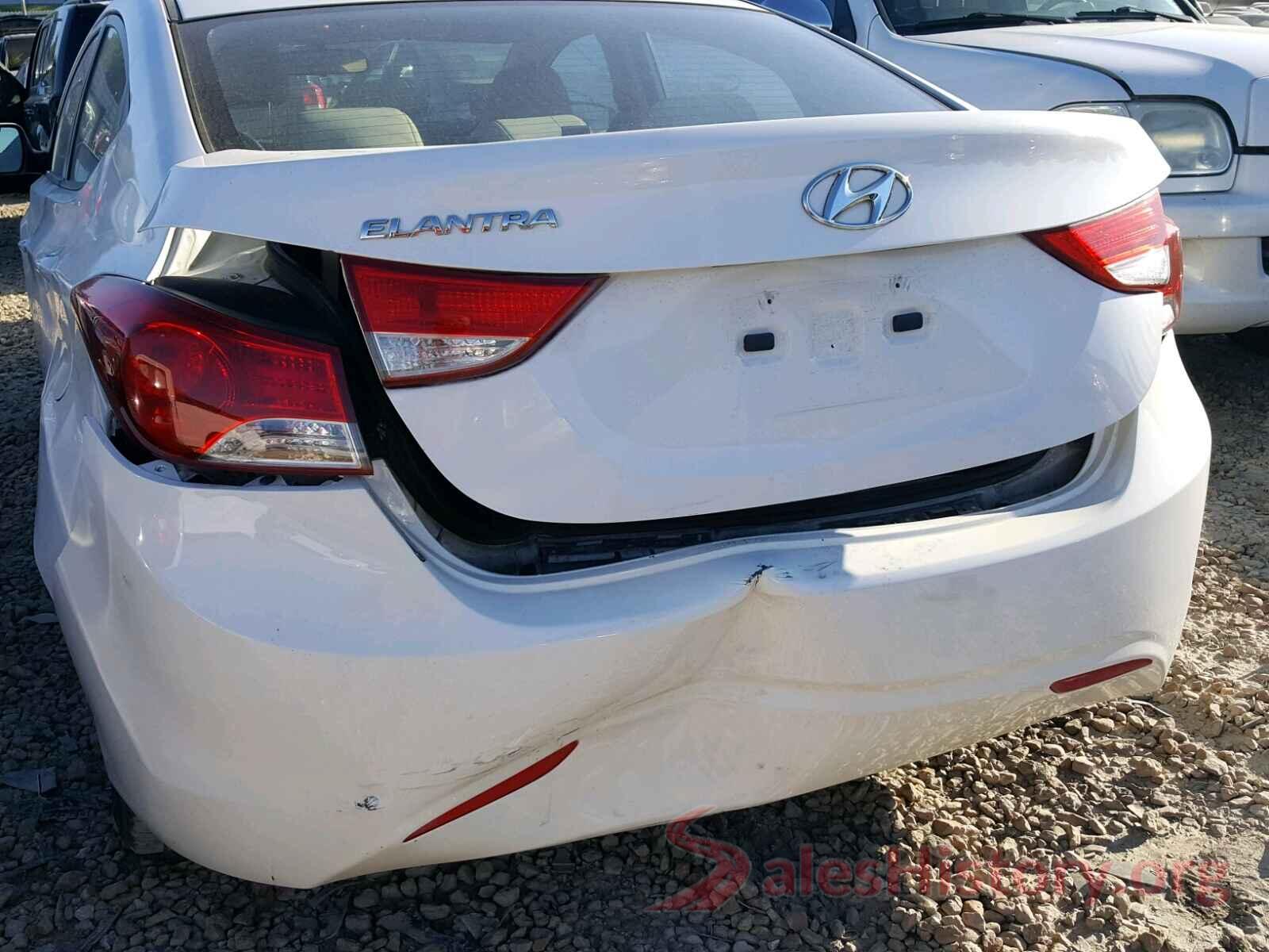 KMHDH4AE4CU242827 2012 HYUNDAI ELANTRA