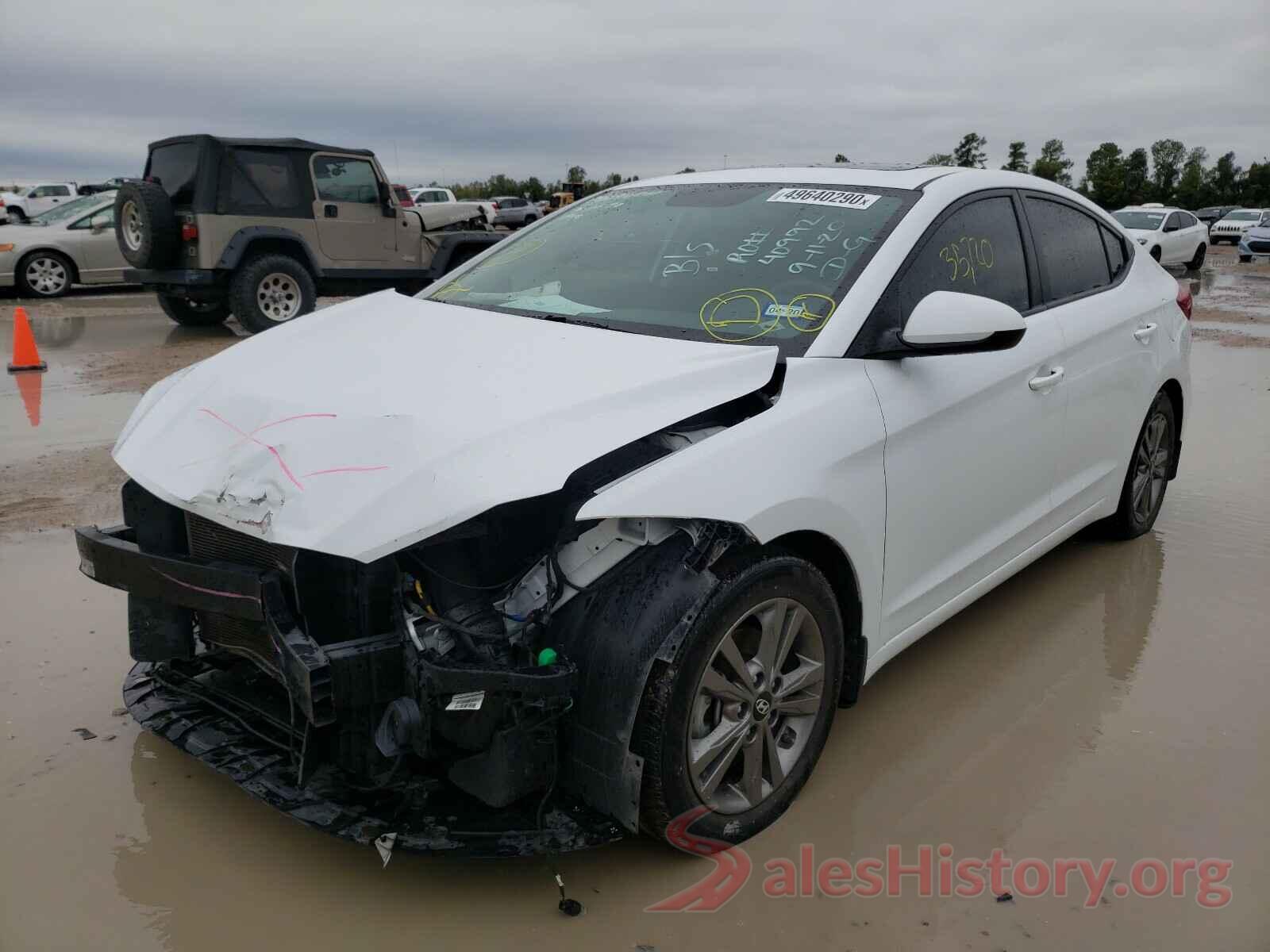 5NPD84LF2JH327179 2018 HYUNDAI ELANTRA