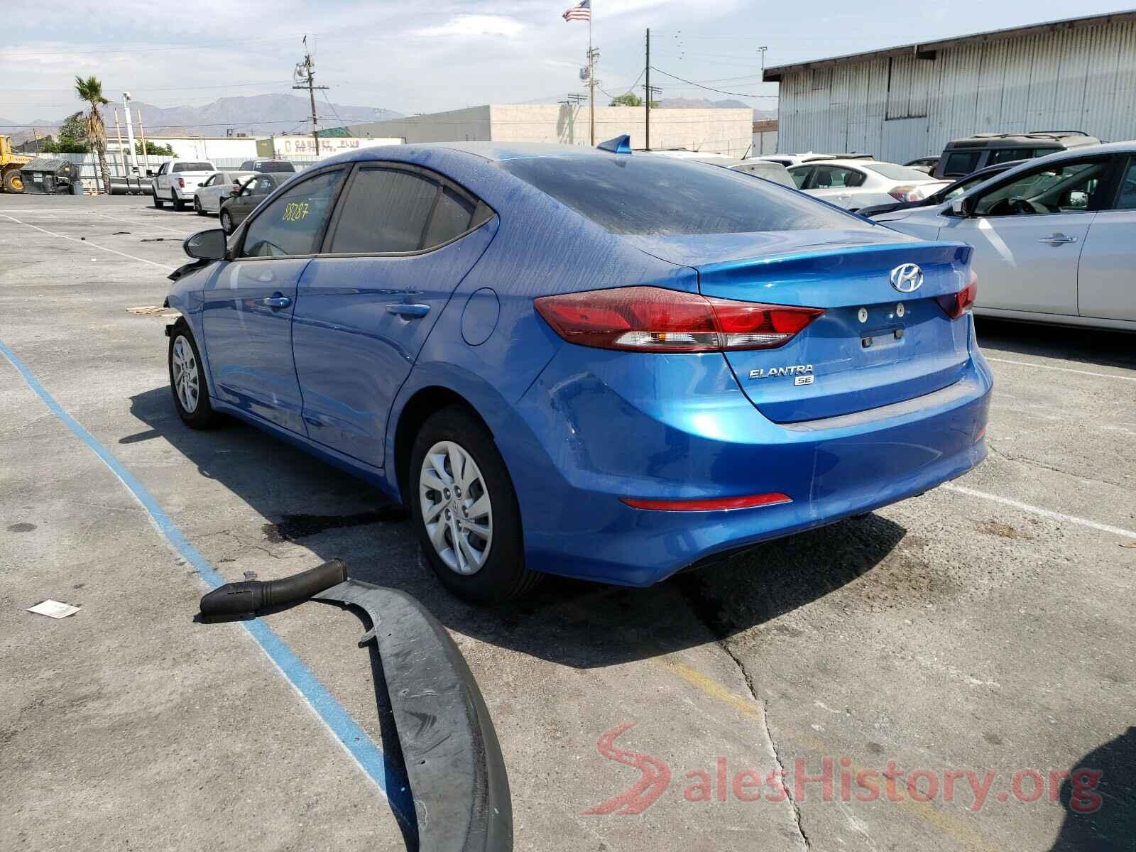 KMHD74LF7HU122990 2017 HYUNDAI ELANTRA