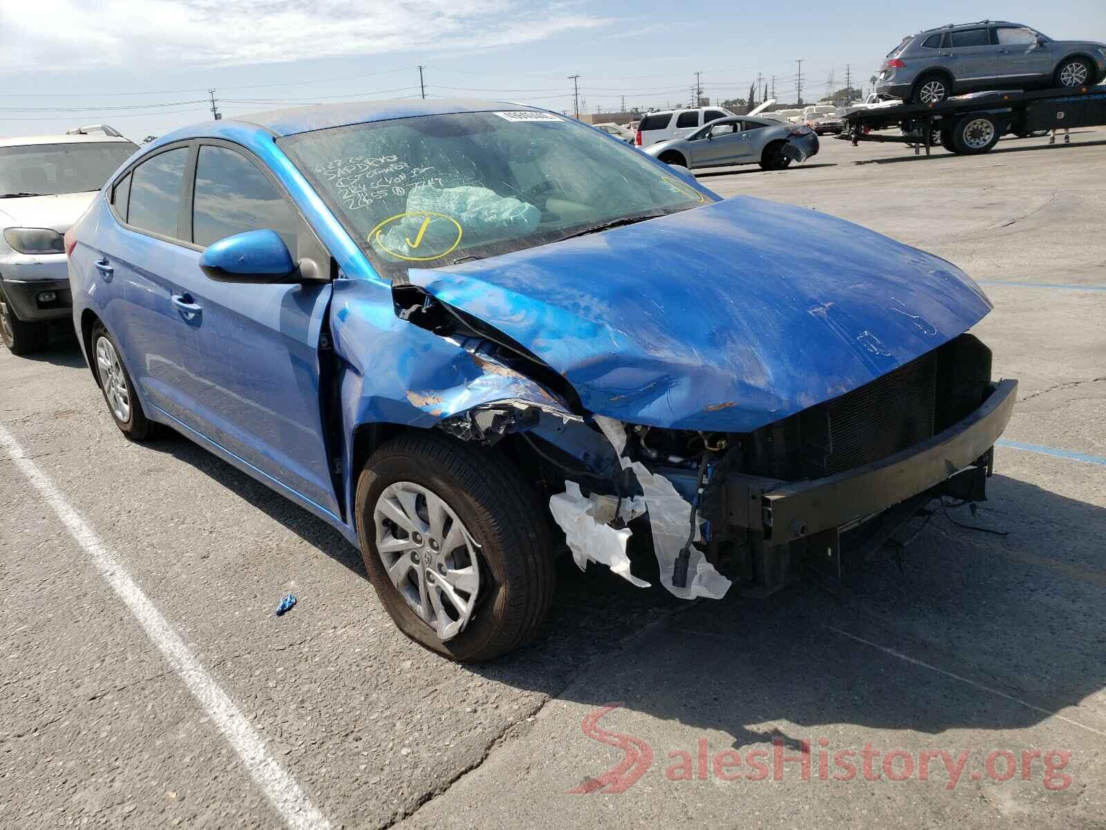 KMHD74LF7HU122990 2017 HYUNDAI ELANTRA