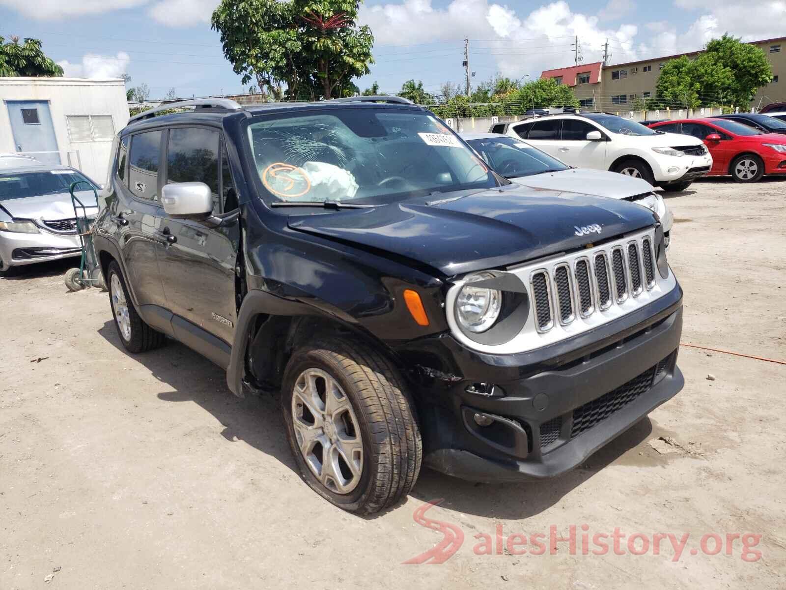 ZACCJADT7GPE30147 2016 JEEP RENEGADE