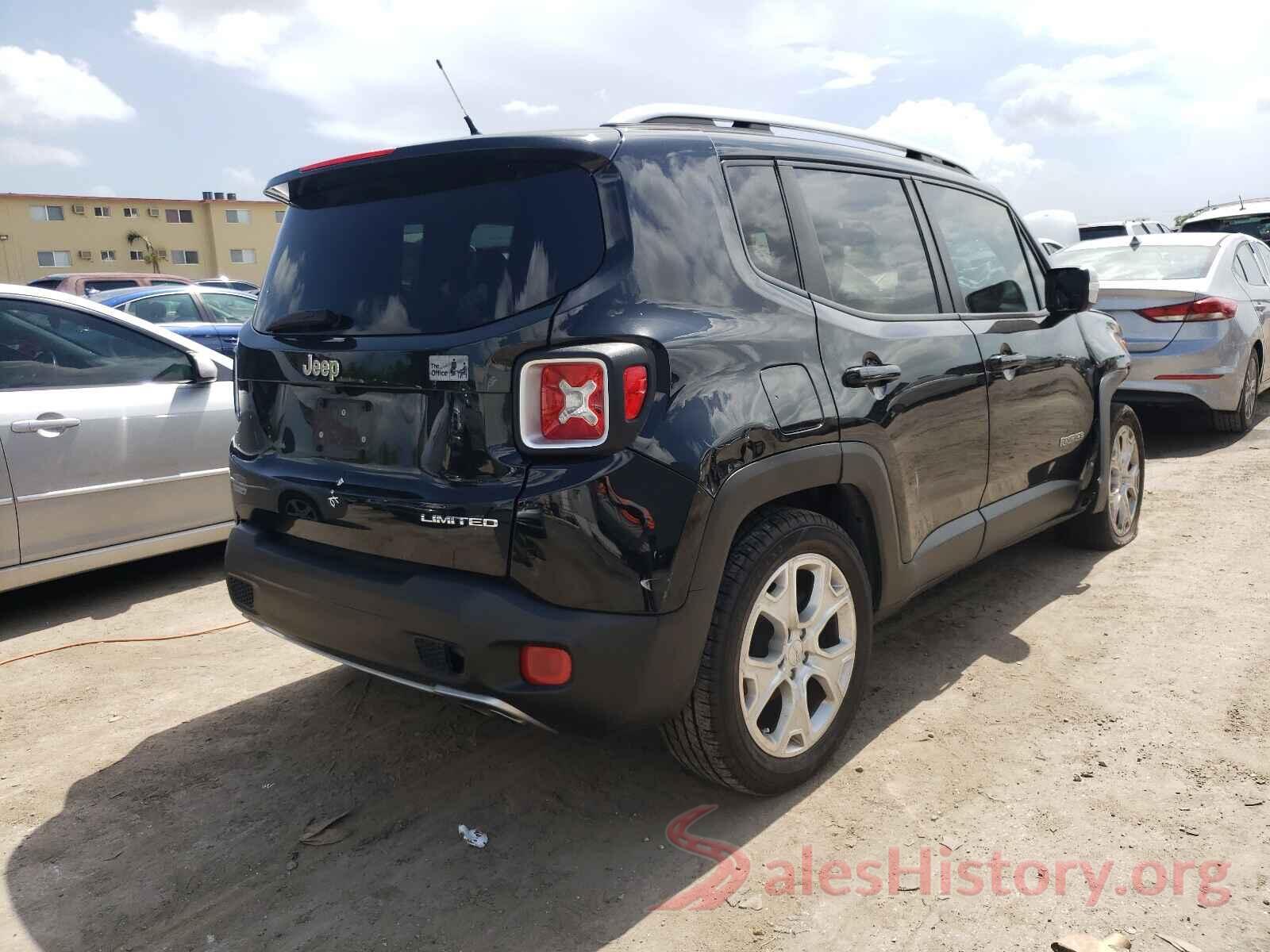 ZACCJADT7GPE30147 2016 JEEP RENEGADE