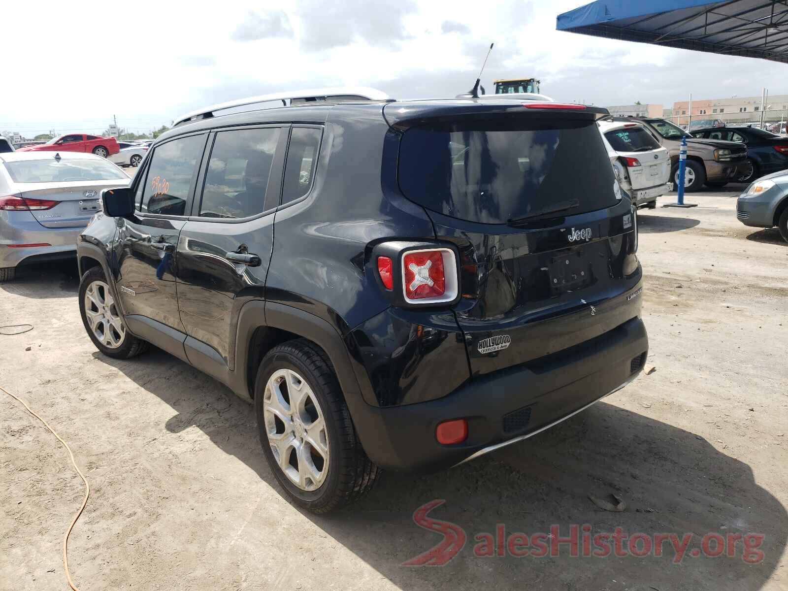 ZACCJADT7GPE30147 2016 JEEP RENEGADE