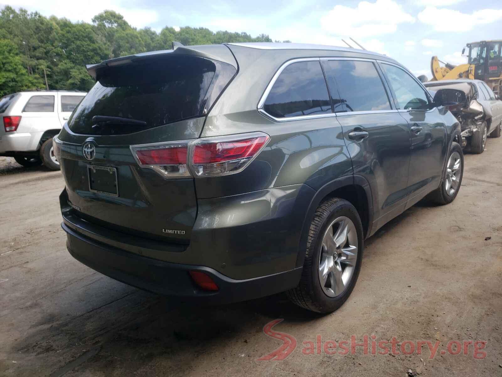 5TDYKRFH2GS134773 2016 TOYOTA HIGHLANDER