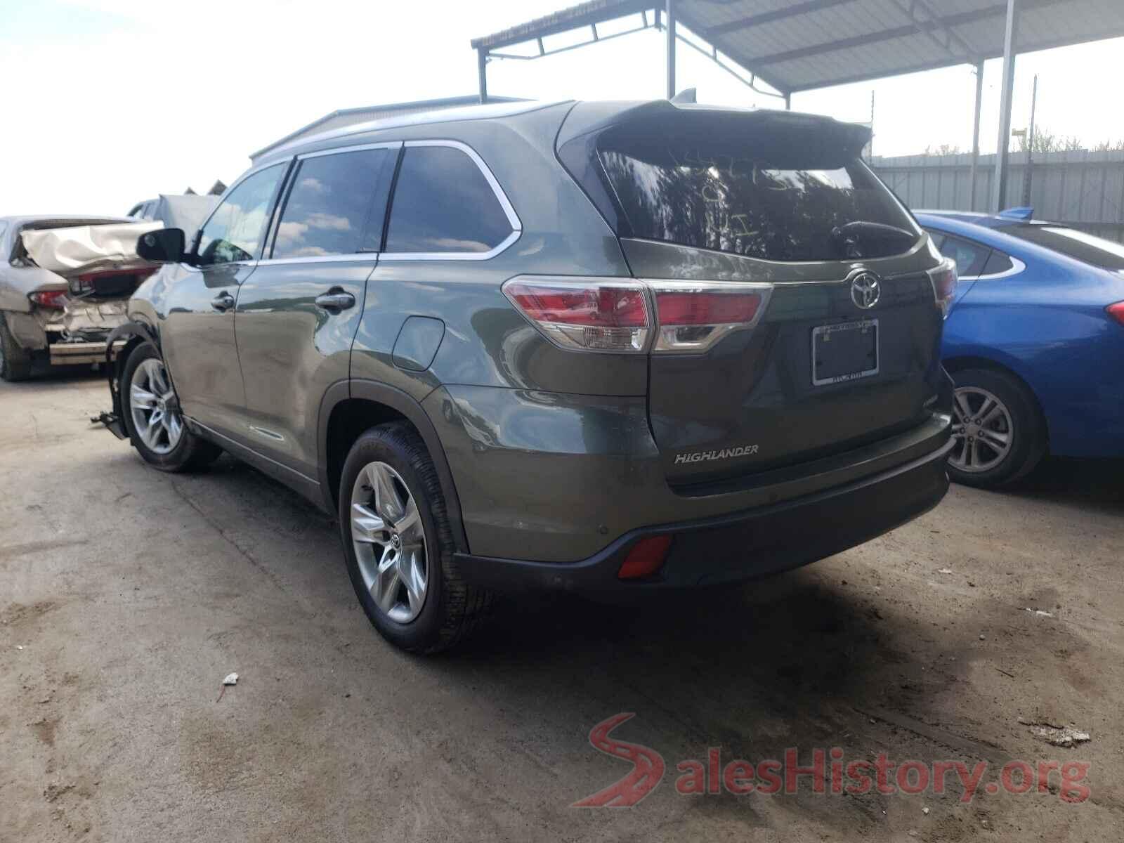 5TDYKRFH2GS134773 2016 TOYOTA HIGHLANDER