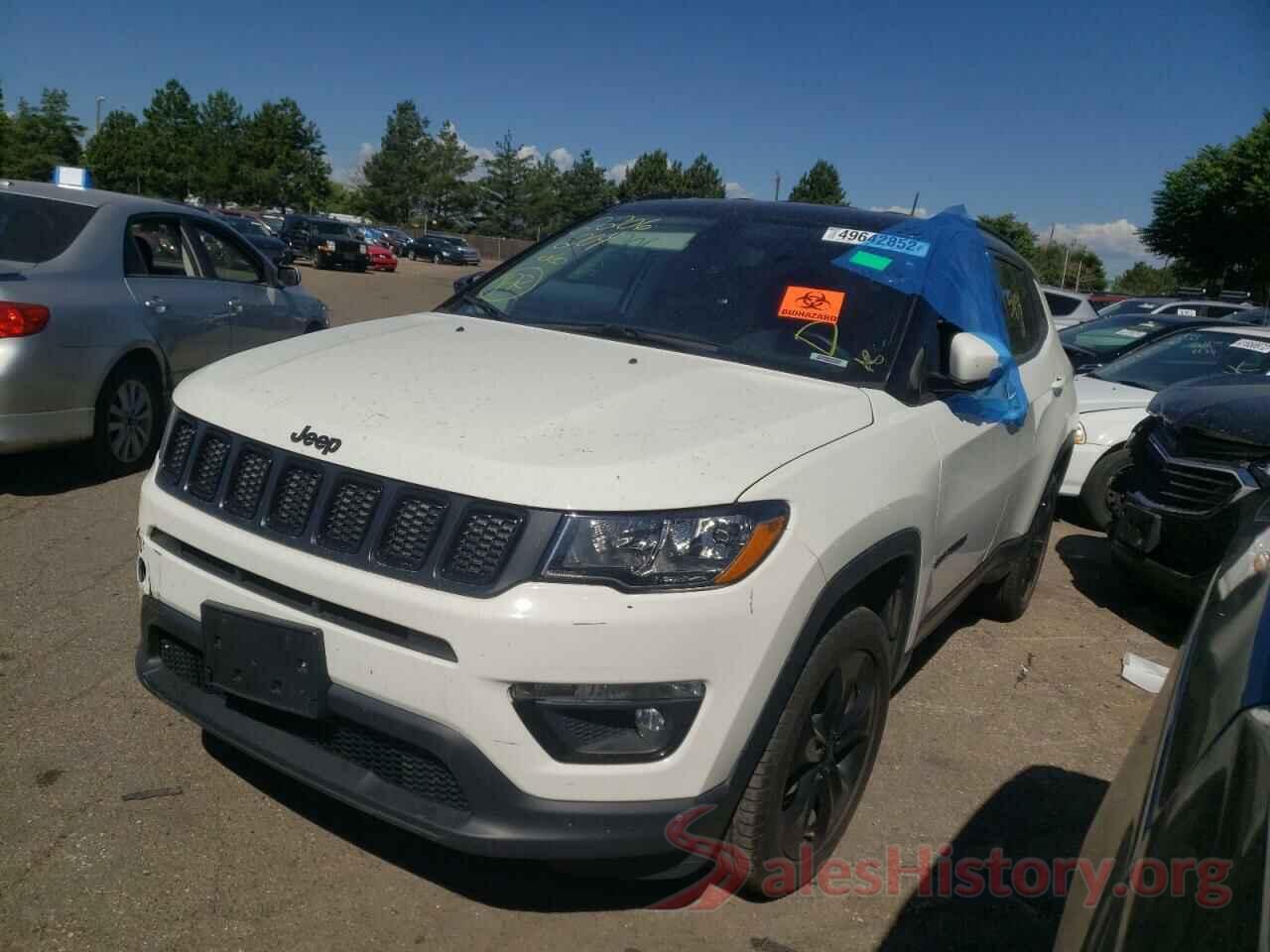 3C4NJDBB4KT657172 2019 JEEP COMPASS