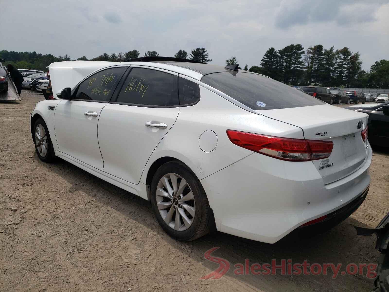 5XXGU4L32GG107589 2016 KIA OPTIMA