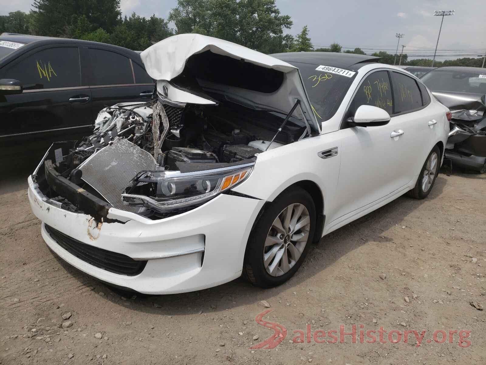 5XXGU4L32GG107589 2016 KIA OPTIMA