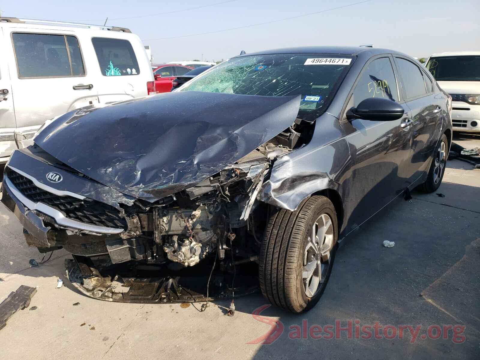 3KPF24AD0KE122784 2019 KIA FORTE