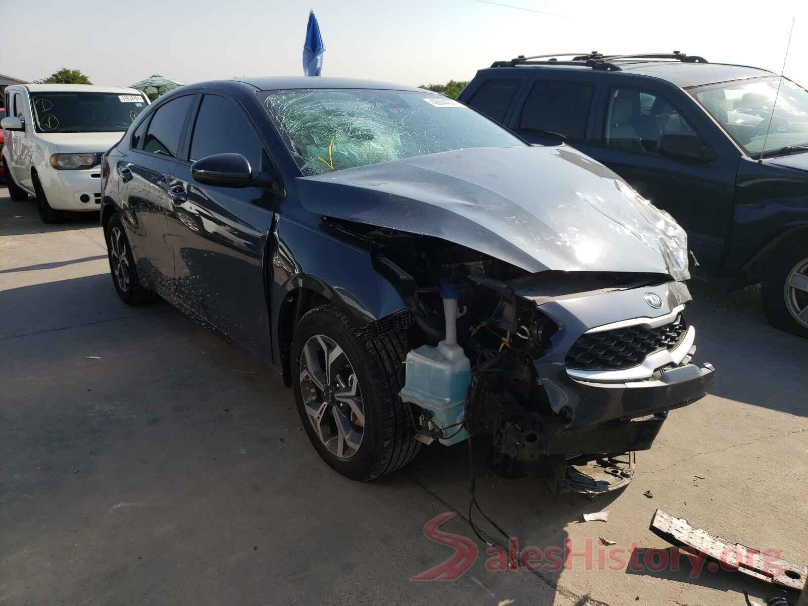 3KPF24AD0KE122784 2019 KIA FORTE