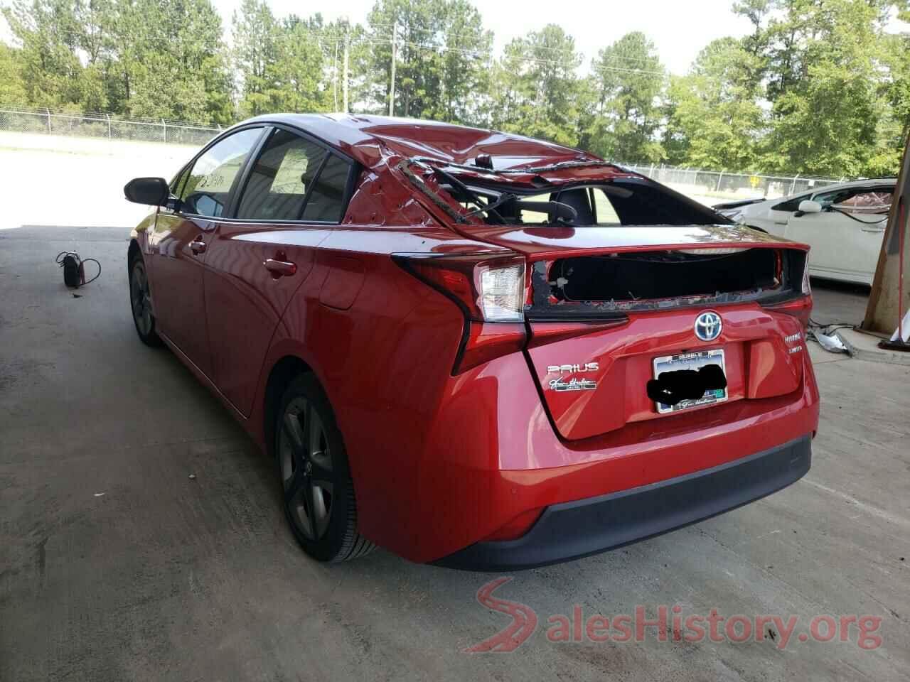 JTDKARFU0L3123501 2020 TOYOTA PRIUS