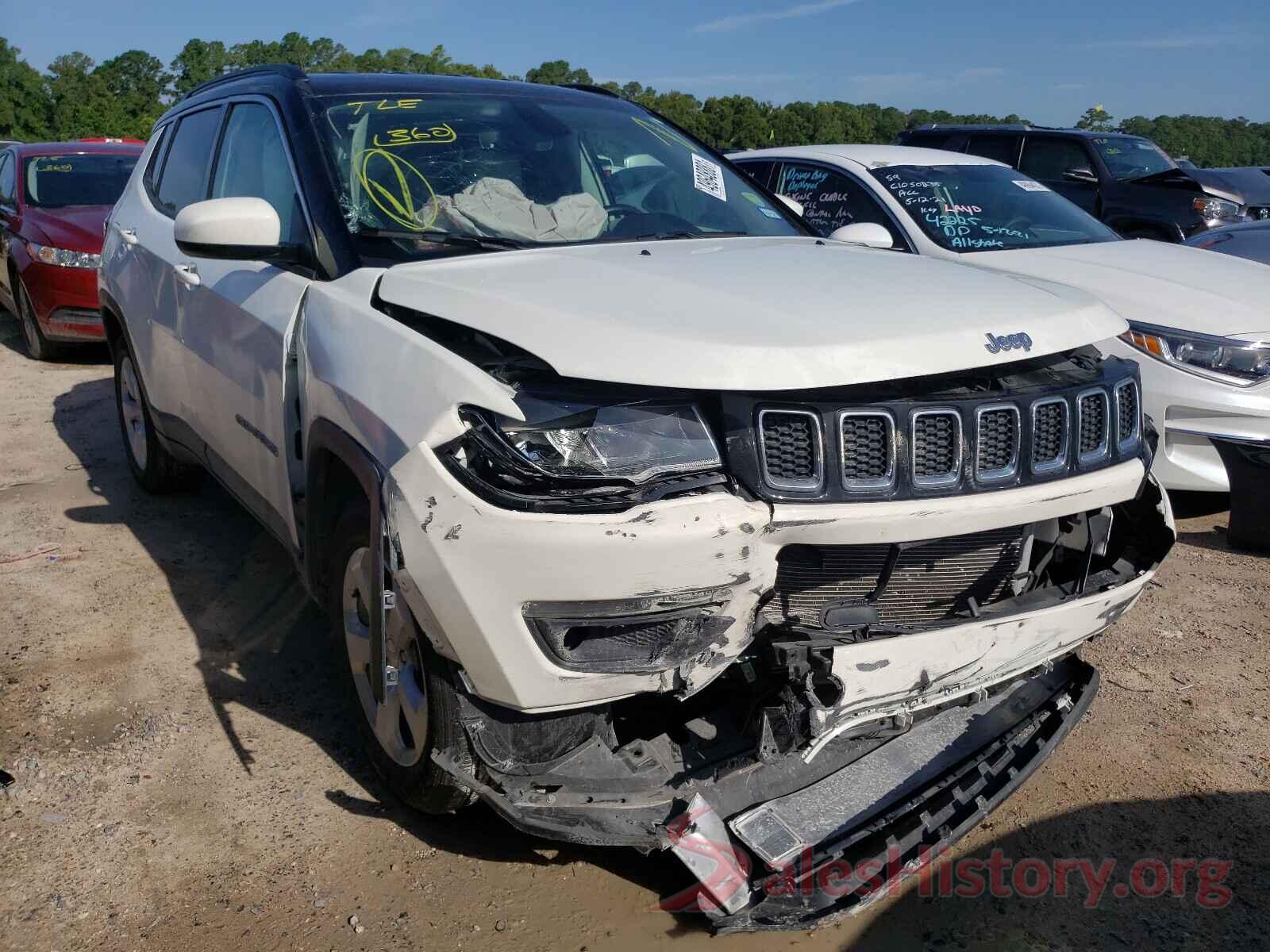 3C4NJCBB9LT143376 2020 JEEP COMPASS