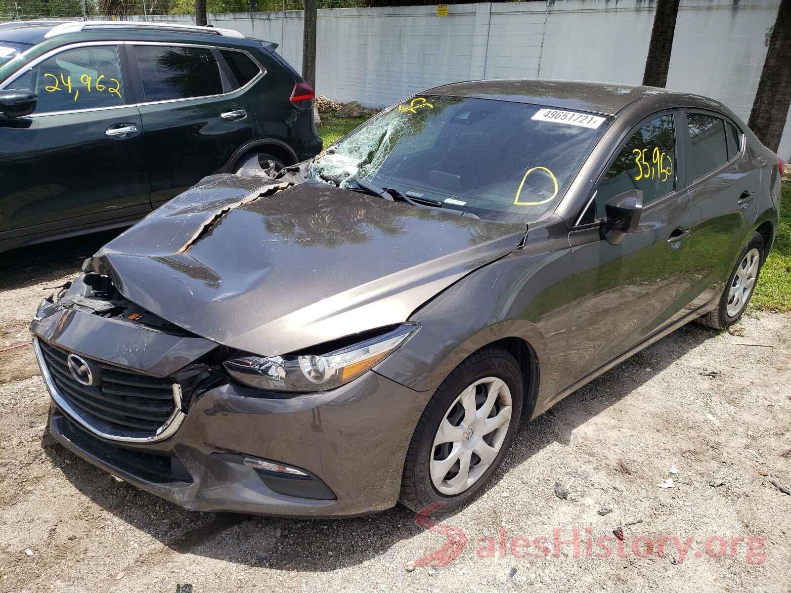 3MZBN1U73JM164622 2018 MAZDA 3