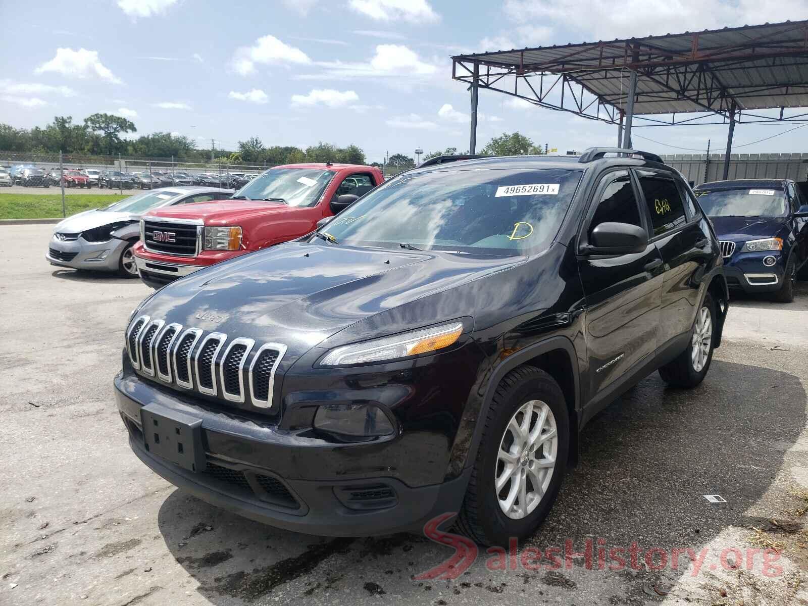 1C4PJLAB1GW287918 2016 JEEP CHEROKEE