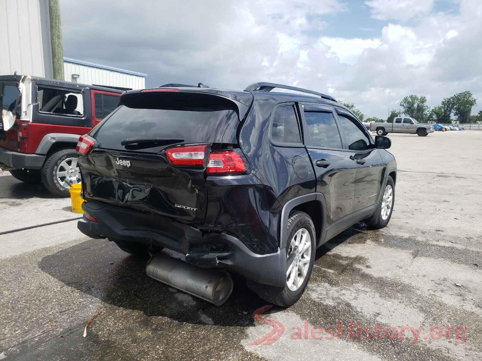 1C4PJLAB1GW287918 2016 JEEP CHEROKEE