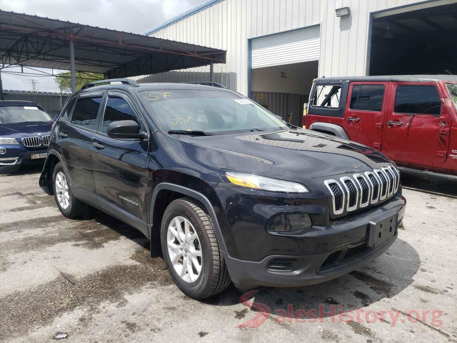 1C4PJLAB1GW287918 2016 JEEP CHEROKEE