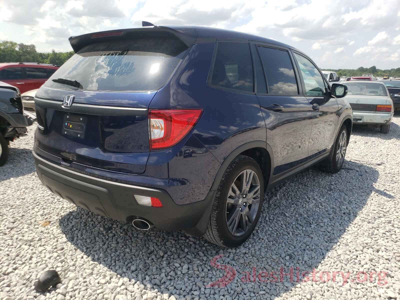 5FNYF7H52KB002444 2019 HONDA PASSPORT