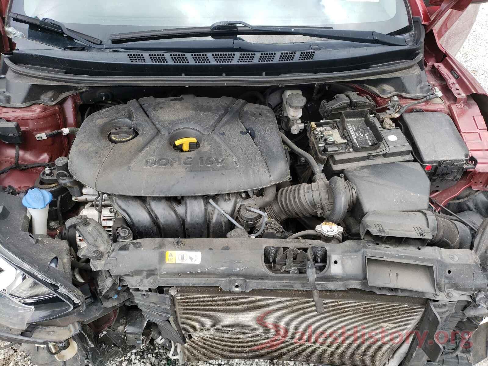 5NPDH4AE5GH669146 2016 HYUNDAI ELANTRA