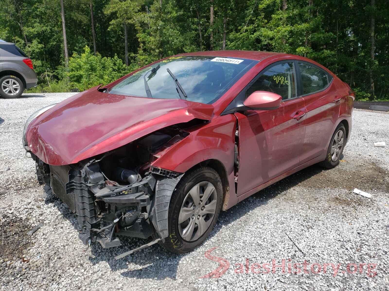 5NPDH4AE5GH669146 2016 HYUNDAI ELANTRA