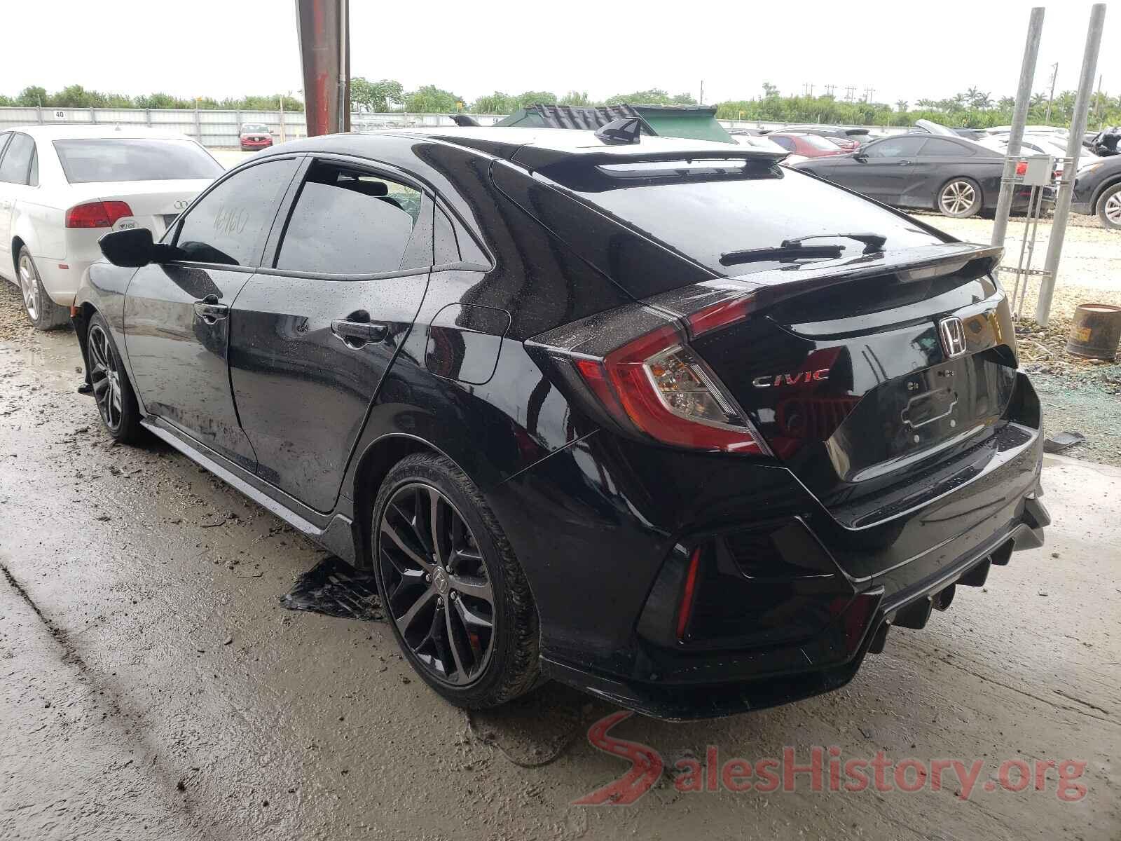 SHHFK7H4XLU214616 2020 HONDA CIVIC