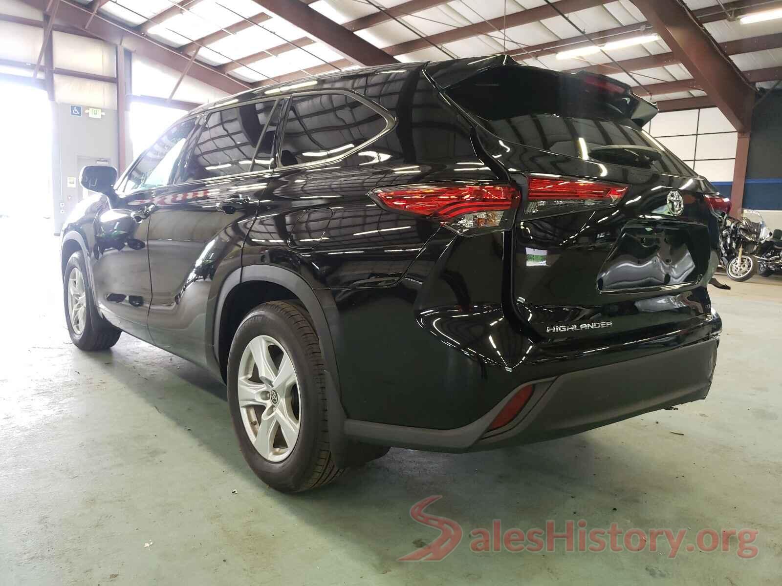 5TDBZRBH0LS512283 2020 TOYOTA HIGHLANDER