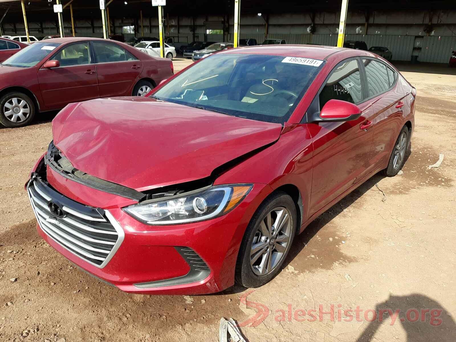 KMHD84LF4JU450032 2018 HYUNDAI ELANTRA