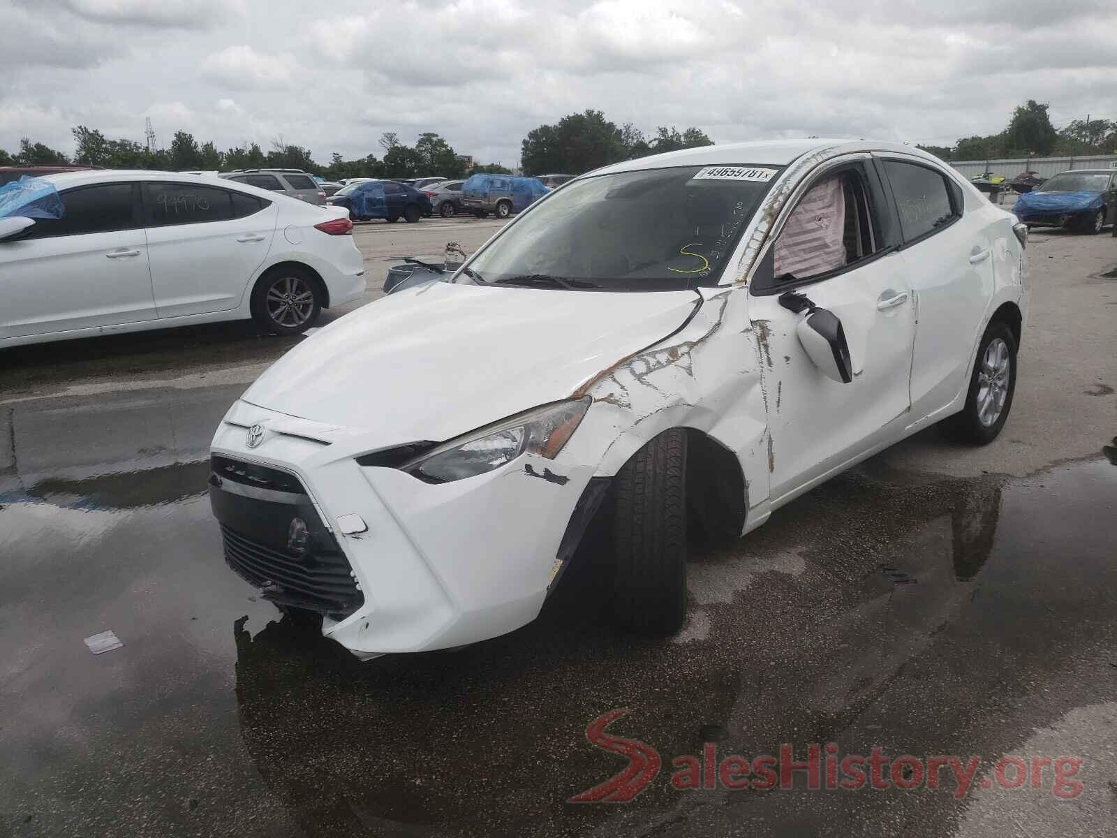 3MYDLBYV0HY167997 2017 TOYOTA YARIS