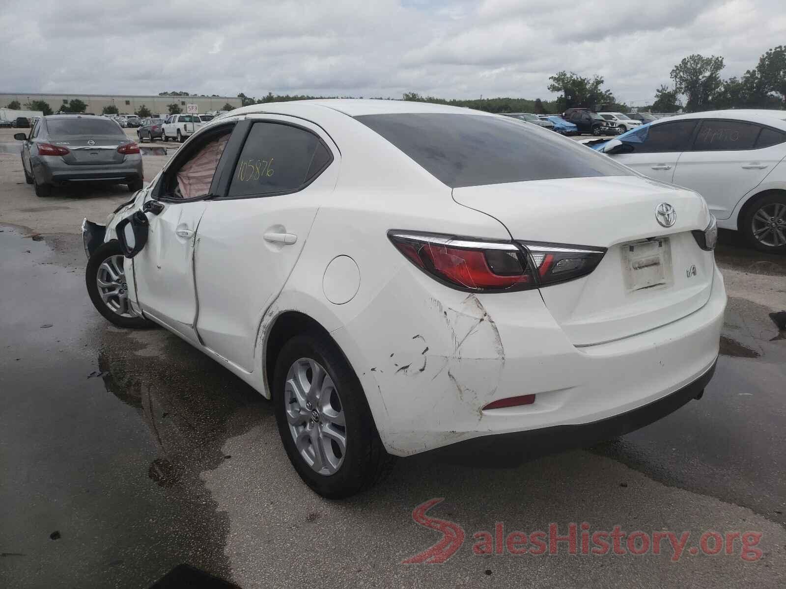 3MYDLBYV0HY167997 2017 TOYOTA YARIS