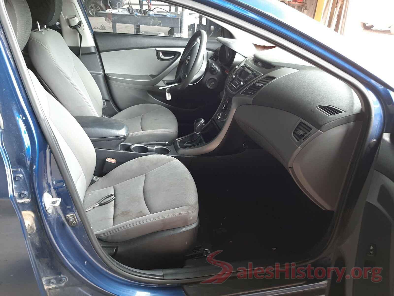 5NPDH4AE3GH710468 2016 HYUNDAI ELANTRA