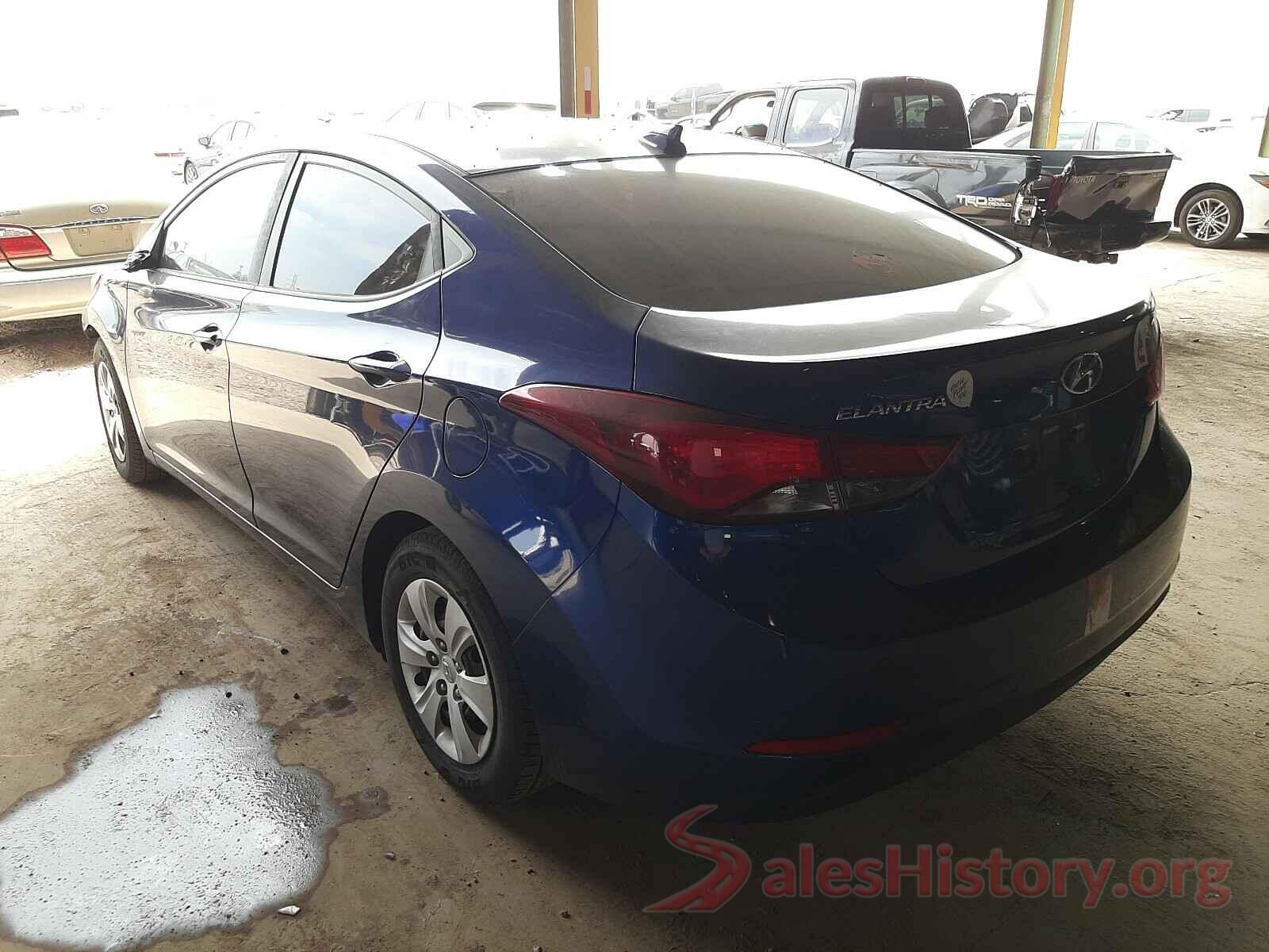 5NPDH4AE3GH710468 2016 HYUNDAI ELANTRA